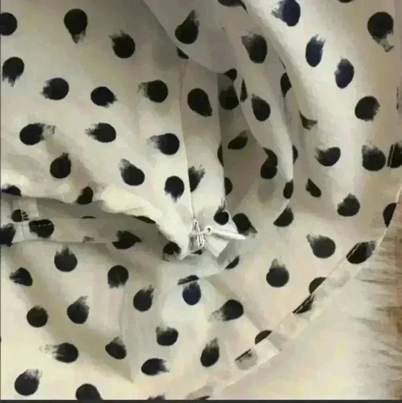 - 🌻- NWOT DL1961 Pearl Street Polka Dot Crop Top Size M - Picture 4 of 5